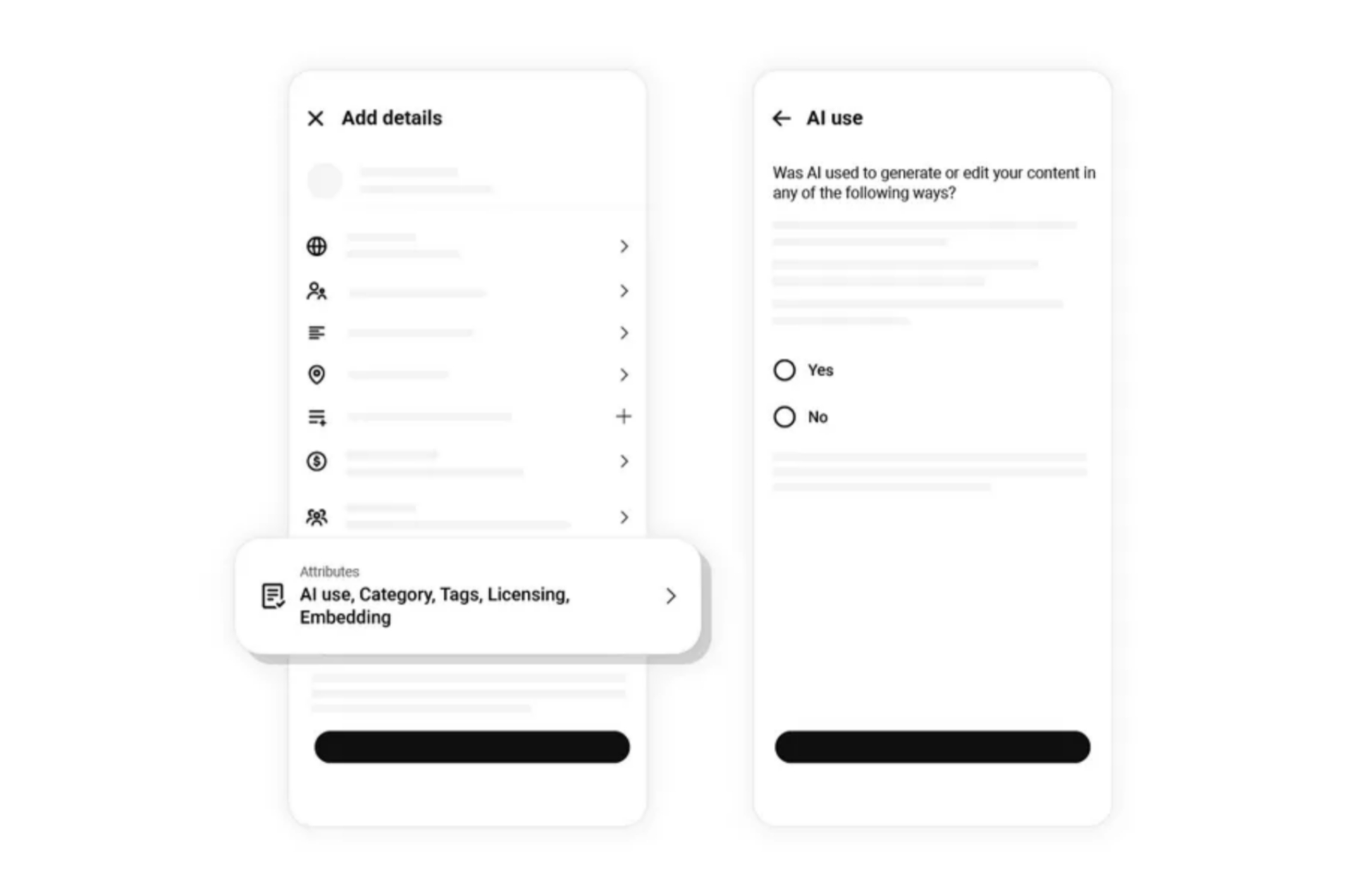 YouTube AI labels introduce improved disclosure features
