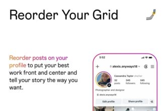 Instagram Reorder Your Grid adds helpful tools for profile organization