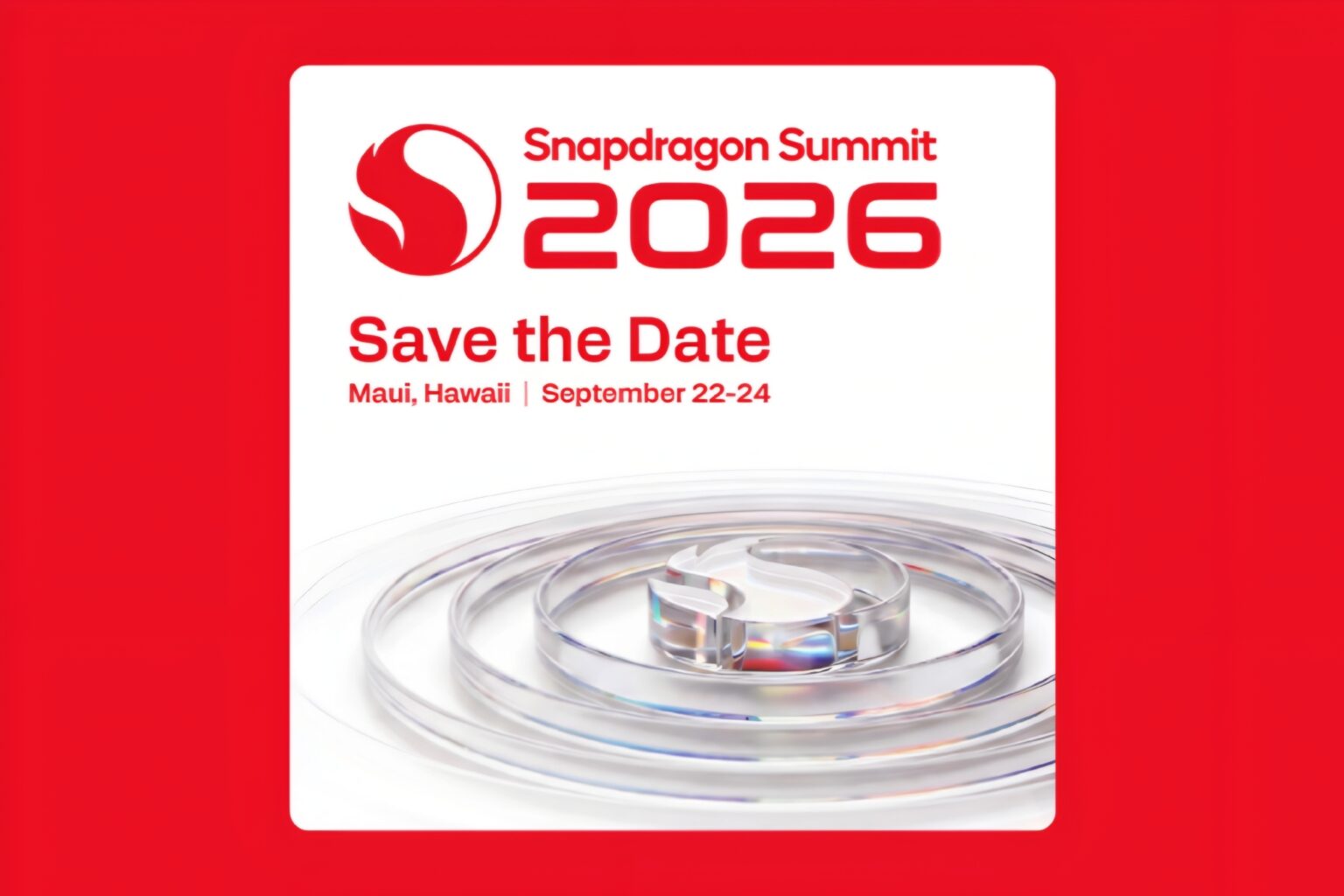 Qualcomm announces official dates for Snapdragon Summit 2026