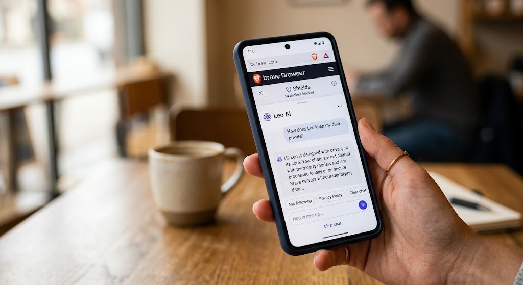 Brave Browser with Leo AI