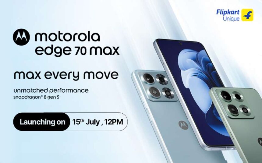 motorola edge 70 max India launch date confirmed