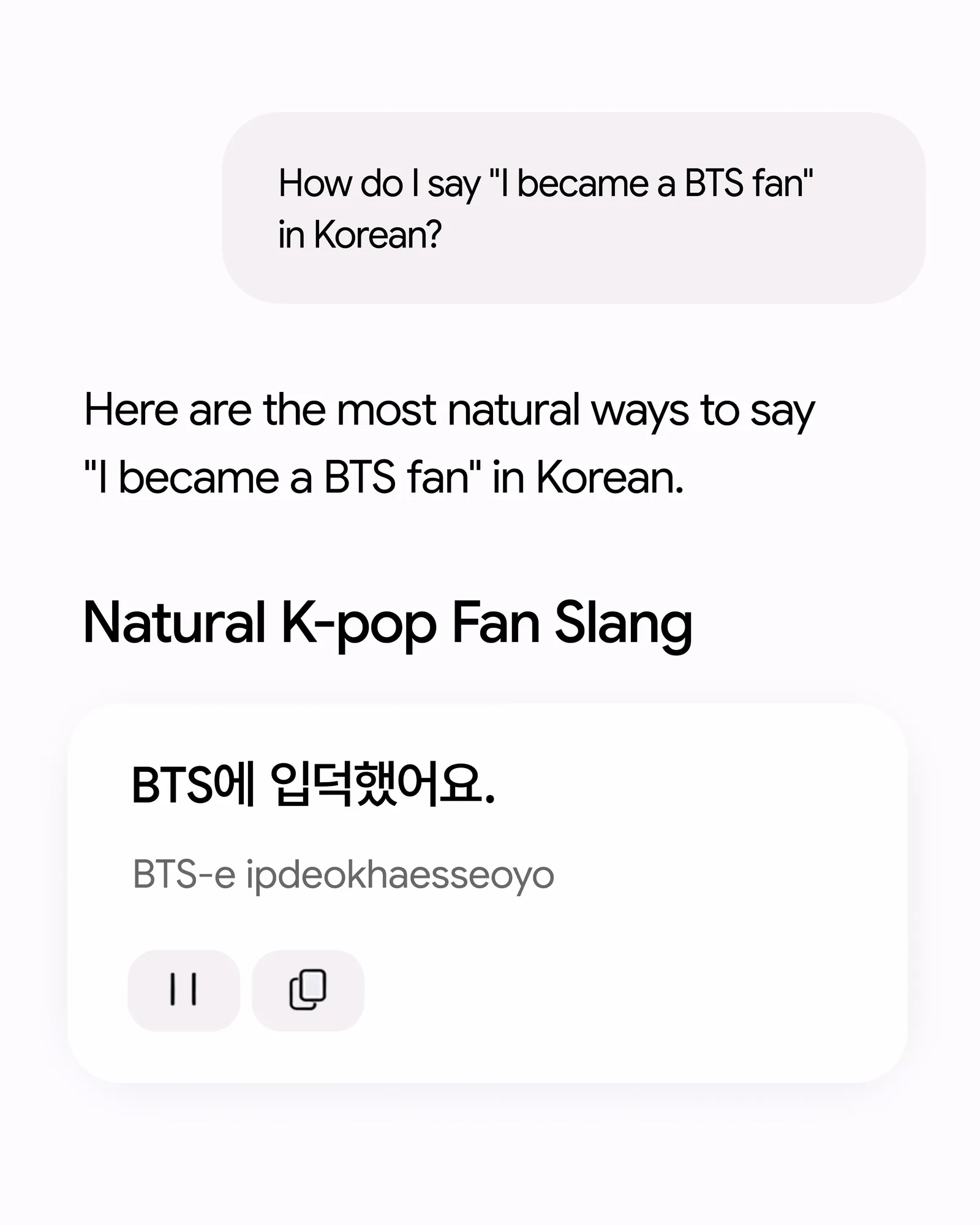 Google's Gemini and BTS collaboration
