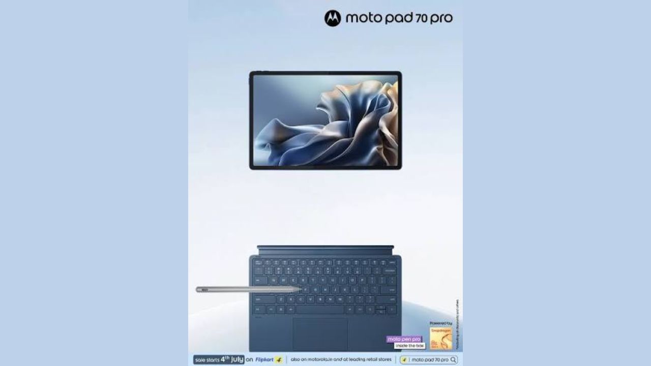 Motorola Pad 70 launch