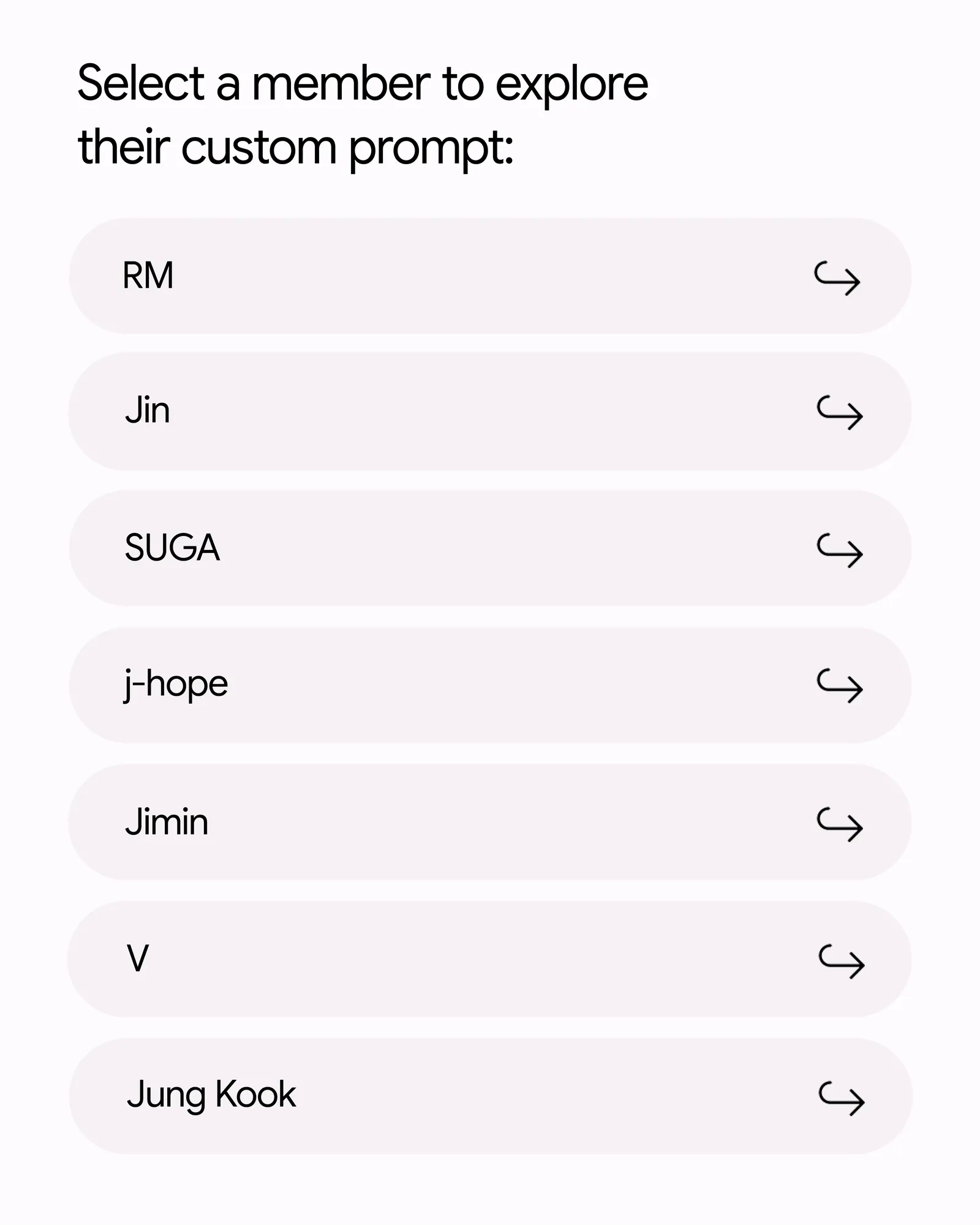Google's Gemini and BTS collaboration