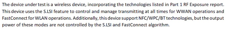 Samsung Galaxy S26 FE fcc listing