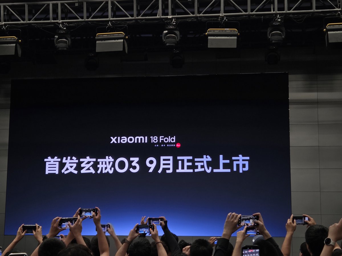 List of phones launching in September 2026 - Xiaomi 18 Fold launching in September