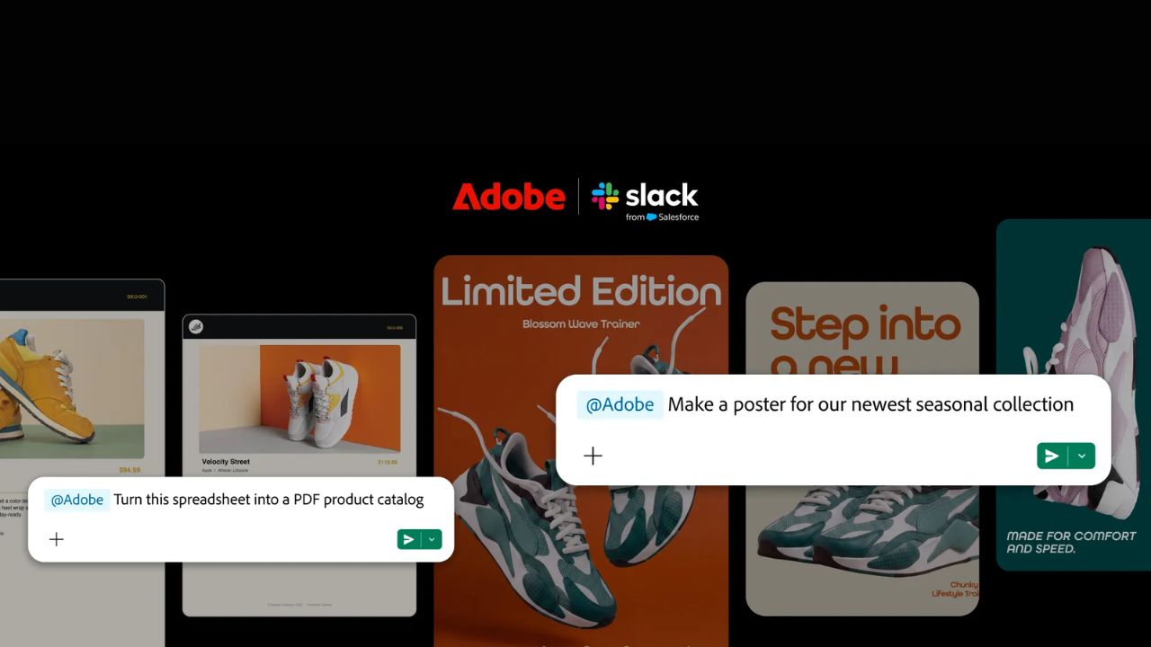 Adobe brings 70+ creative tools to Slack with new integration