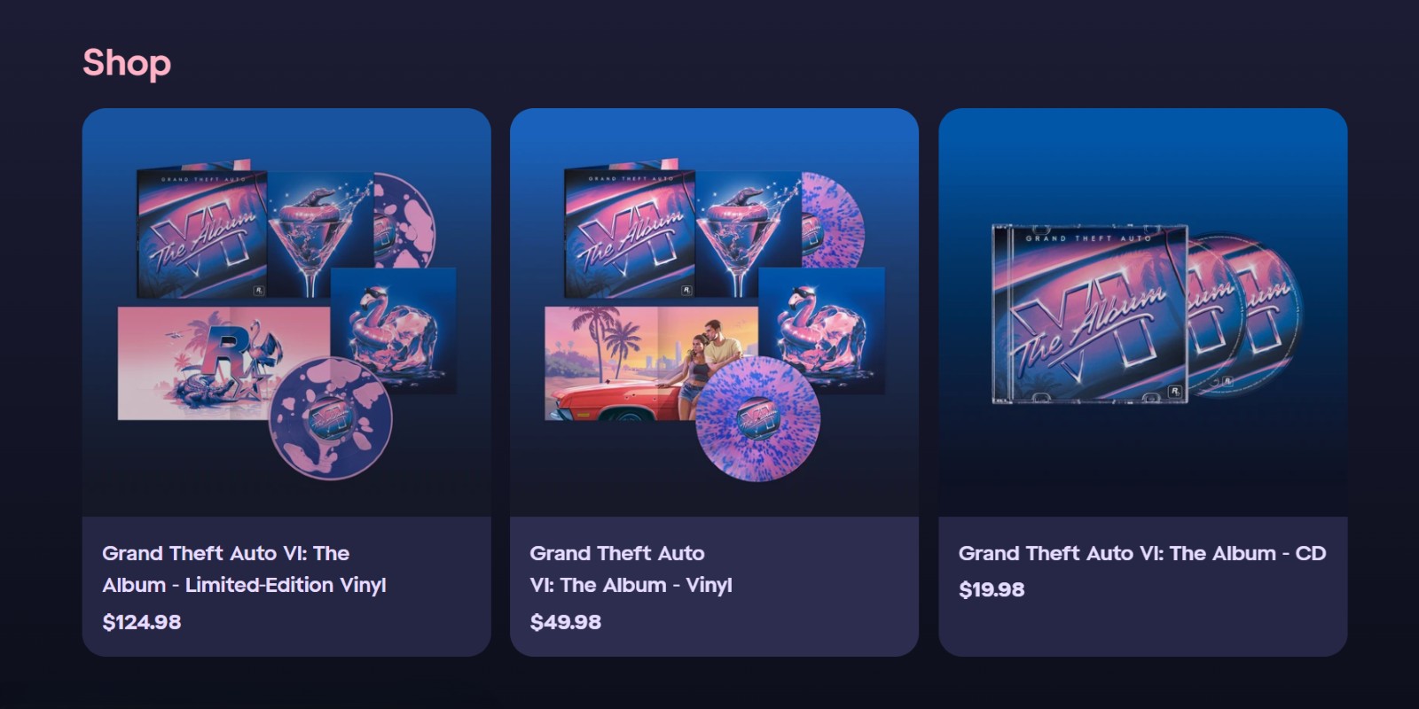Grand Theft Auto VI: The Album revealed with 34 original tracks