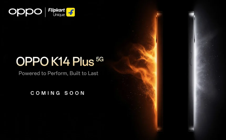 OPPO K14 Plus 5G India launch teased; revealing key design details