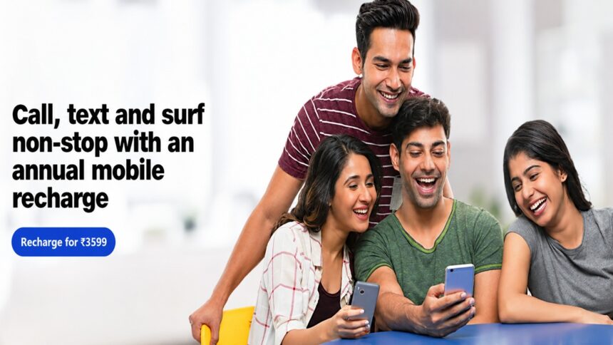 Reliance Jio announced 10th anniversary special annual prepaid recharge plan at INR 3,599
