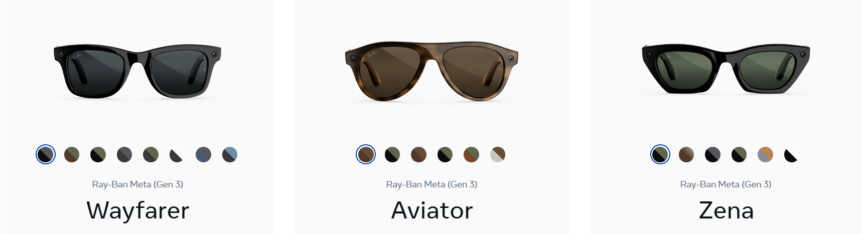 Meta launches Ray-Ban Gen 3 Glasses