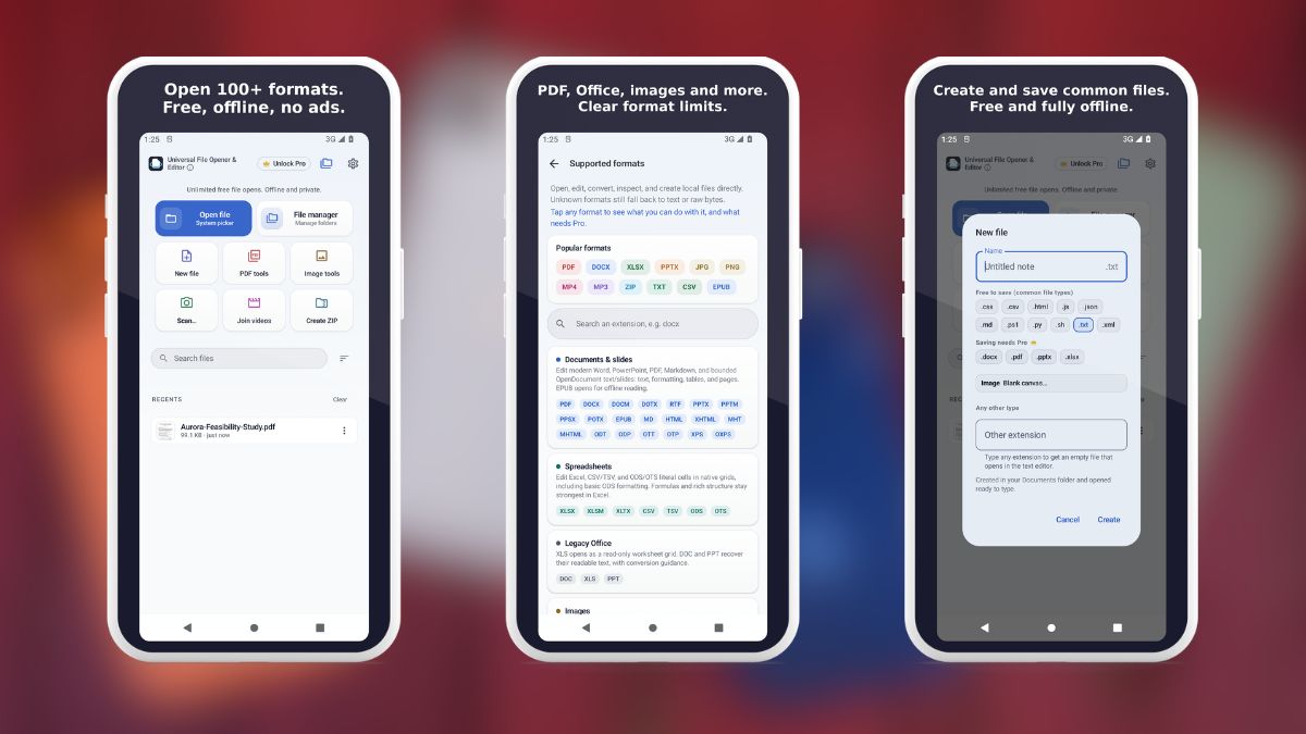 Universal File Opener - best Android apps October 2026