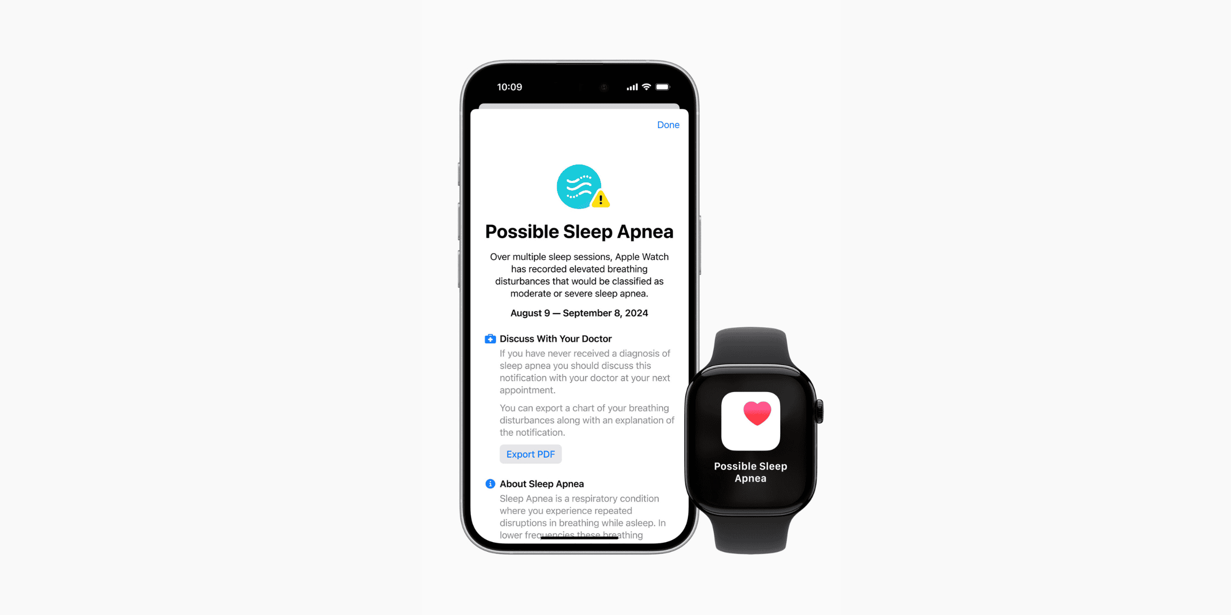 Apple Watch Sleep Apnea Warning feature launches in China