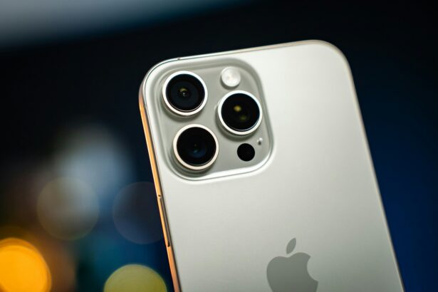 iPhone 16 Pro Max rear camera lenses, illustrating a guide to smartphone camera settings.