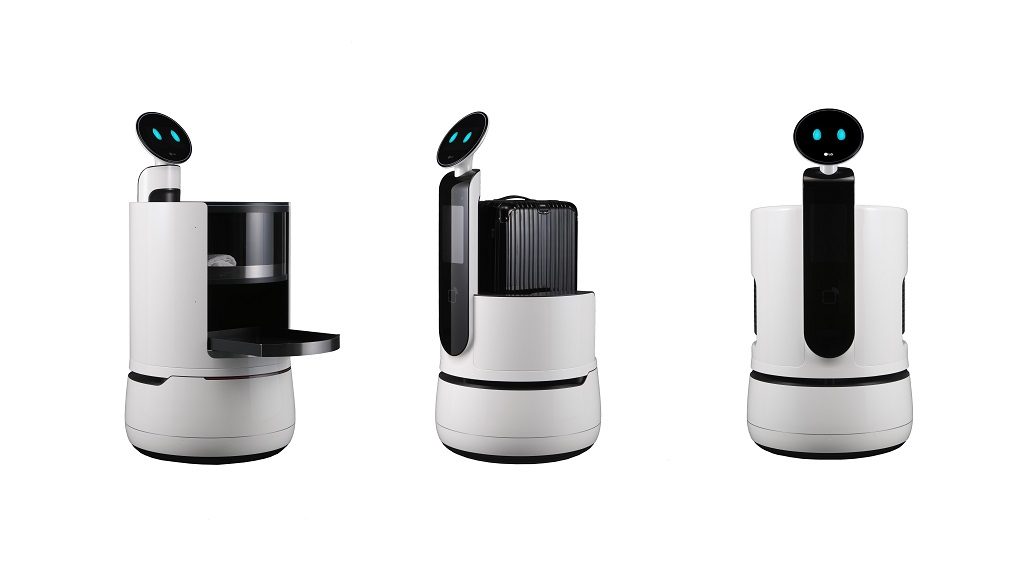 LG CLOi concept robots