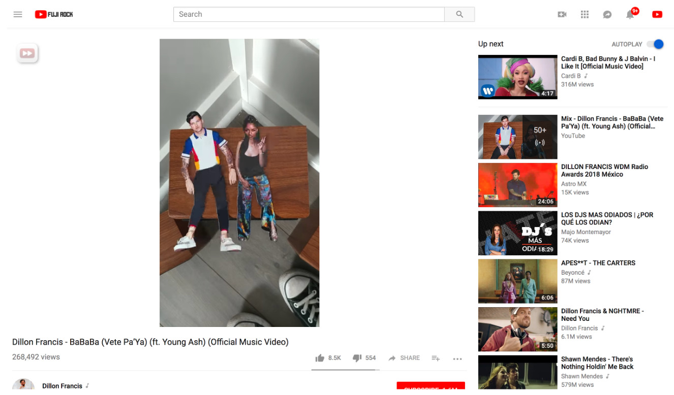 YouTube will adapt to videos with odd aspect ratios with the new UI update