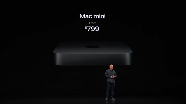 Mac Mini offers 4.6GHz Intel i5 8th-Gen SoC with up to 64GB RAM