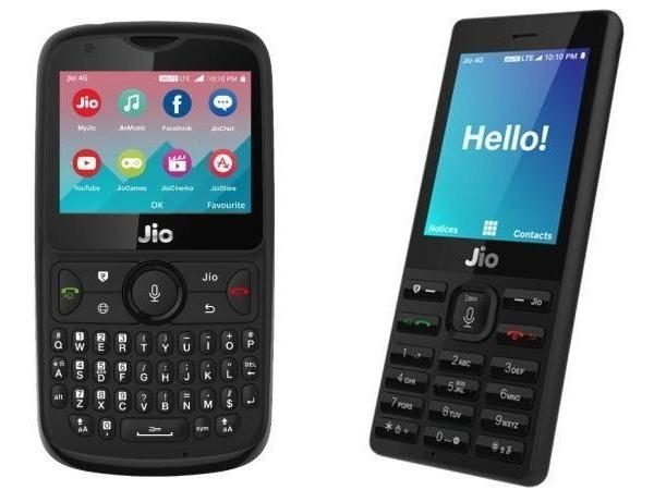 jio new phone touch screen price