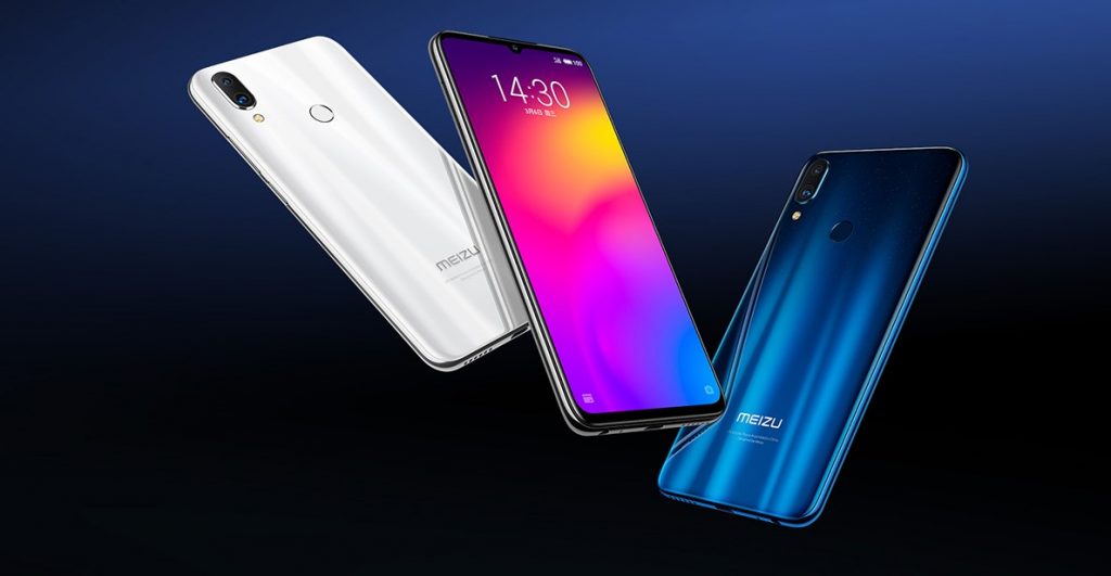 Meizu Note 9 official renders