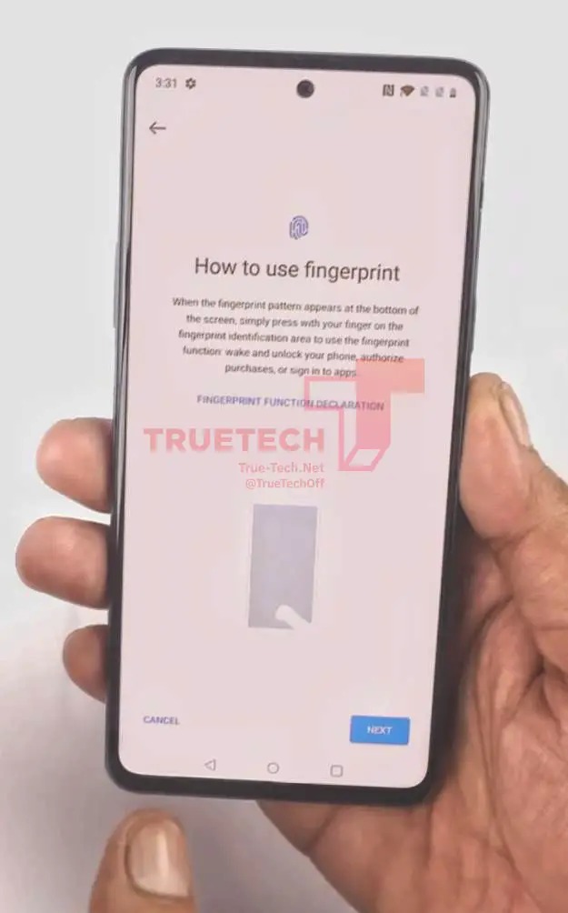 Oneplus-Z-Hands-On Photo-Leaked-Showing Flat-Screen-Truetech-True-Tech
