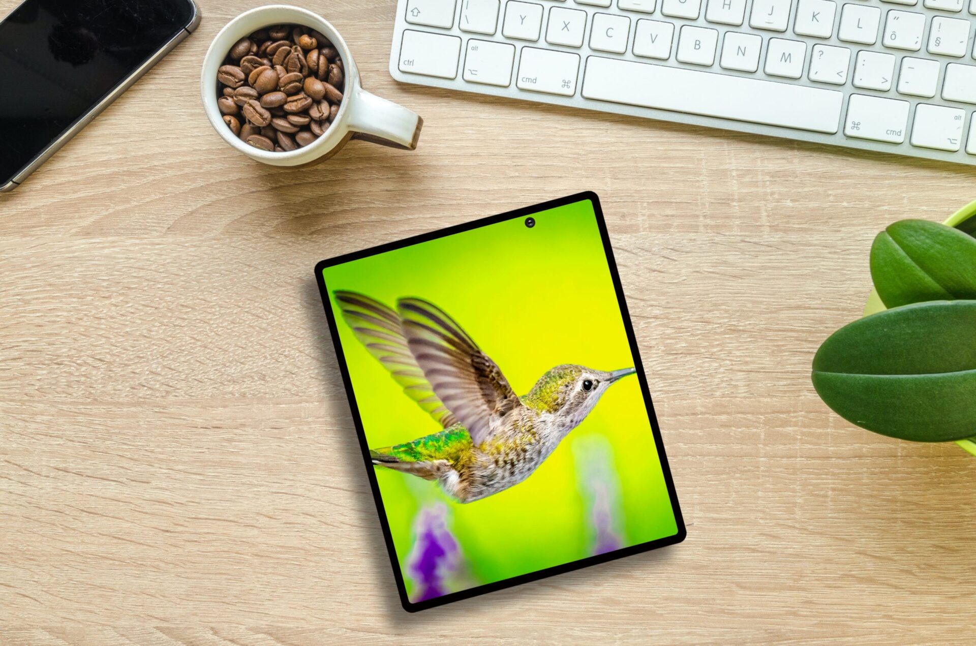 galaxy fold 2 render