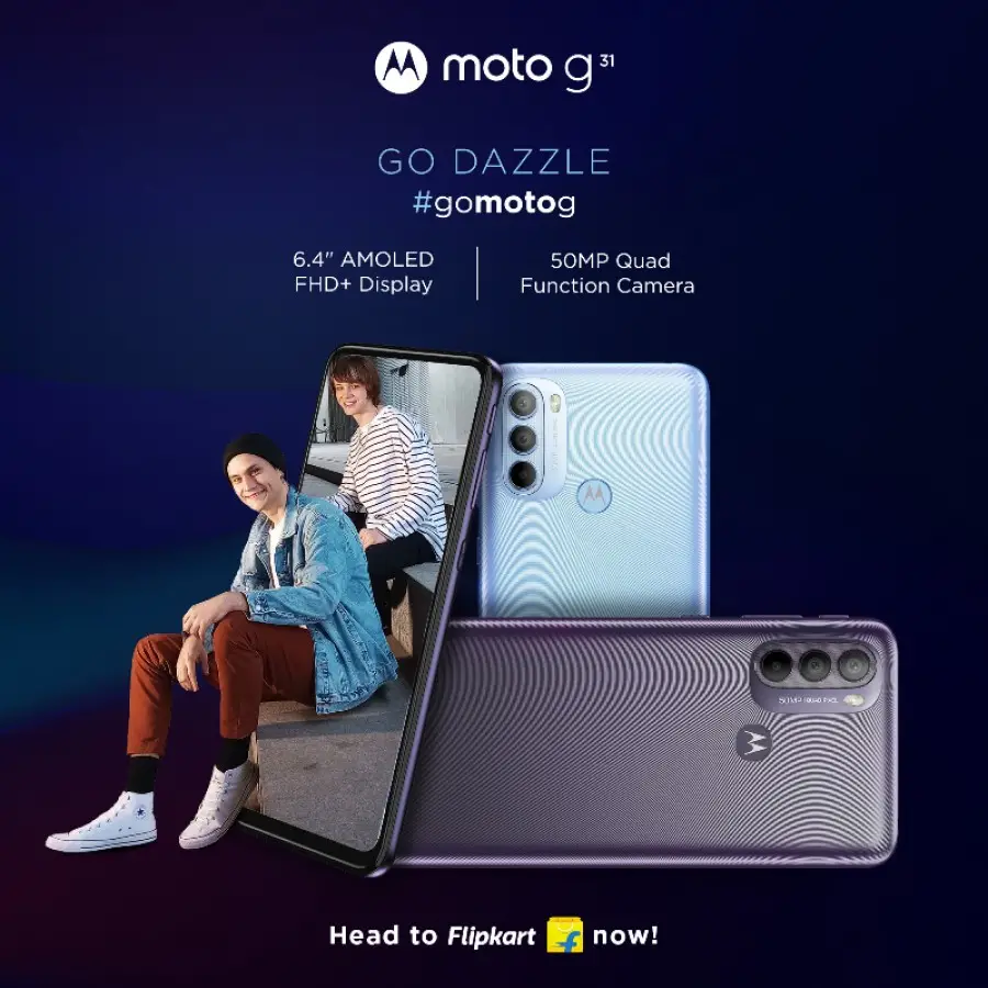 Motorola Moto G31 arrives in India with Helio G85 SoC at Rs 12,999
