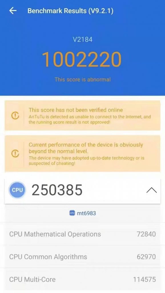 MediaTek's Dimensity 2000 SoC reportedly hits 1M+ points on AnTuTu