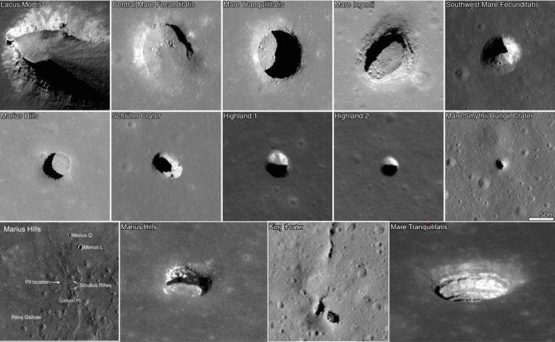 Lunar reseachers found 200 Goldilocks zones with temperatures similar to San Francisco