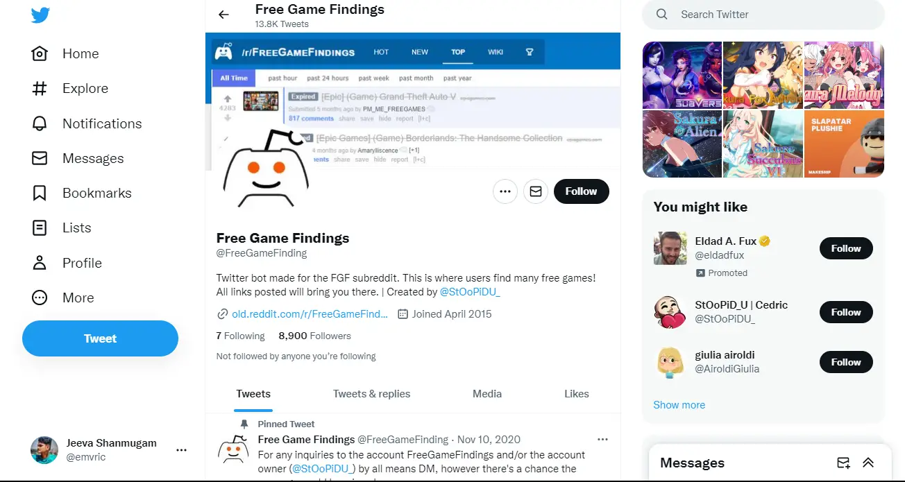 Freegamefinding – Top 10 Best Twitter Bots That You Must Use [2023 Edition] | Truetech