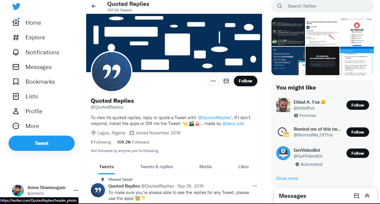 Qoted Replies – Top 10 Best Twitter Bots That You Must Use [2023 Edition] | Truetech