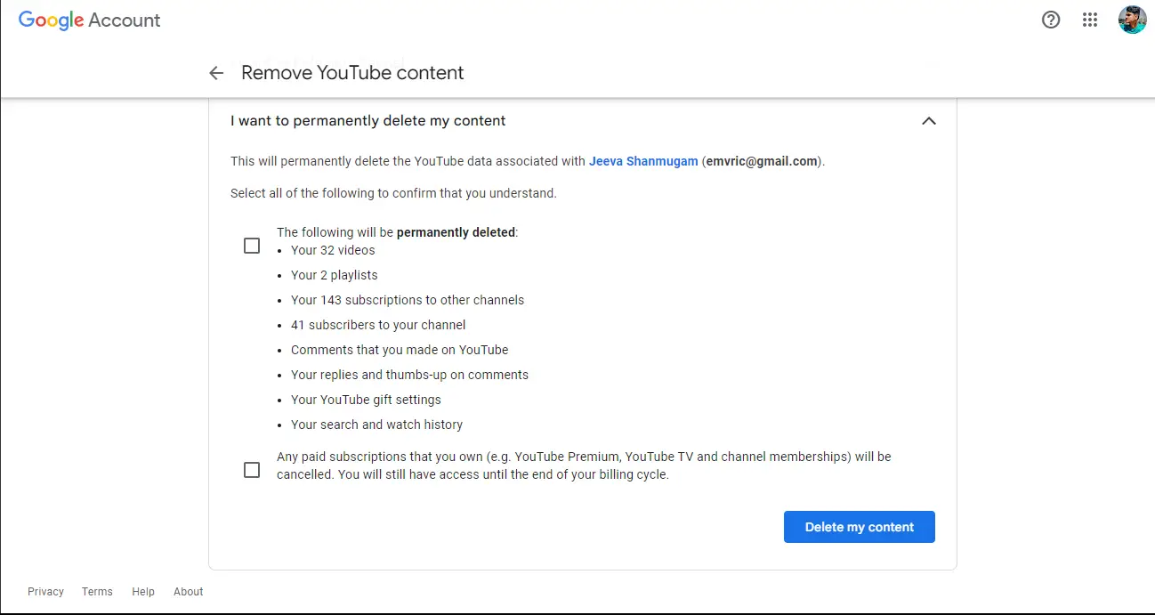 How To Delete A Youtube Account? Here'S A Step By Step Guide