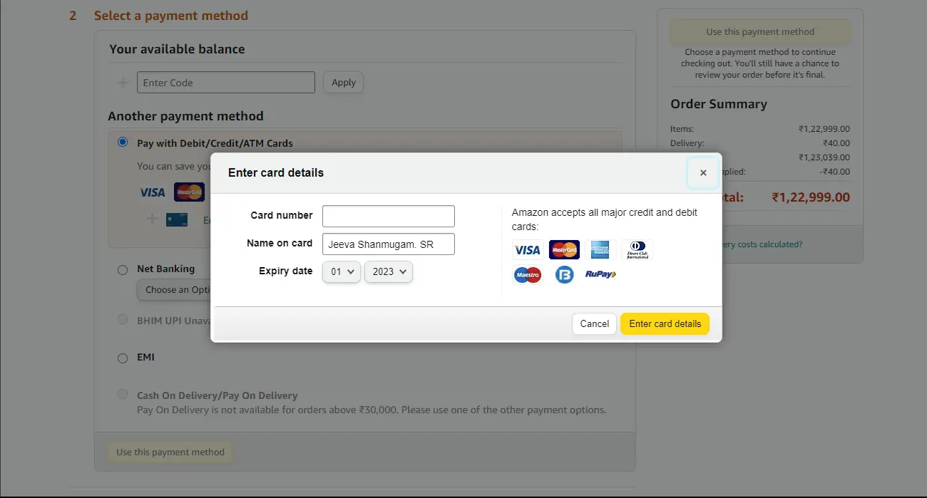How To Use A Visa Gift Card On Amazon – Truetech