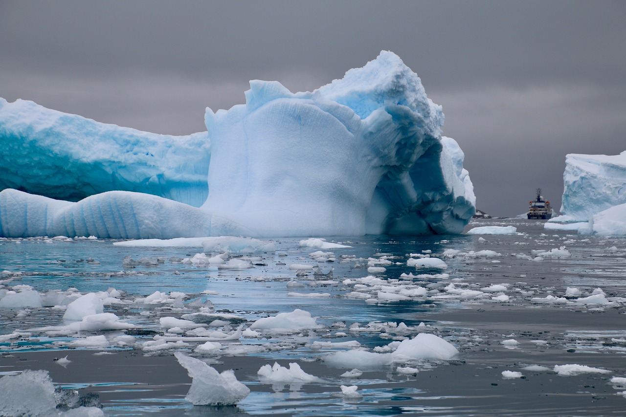 Sea Ice in Antarctica Falls to Record Lows
