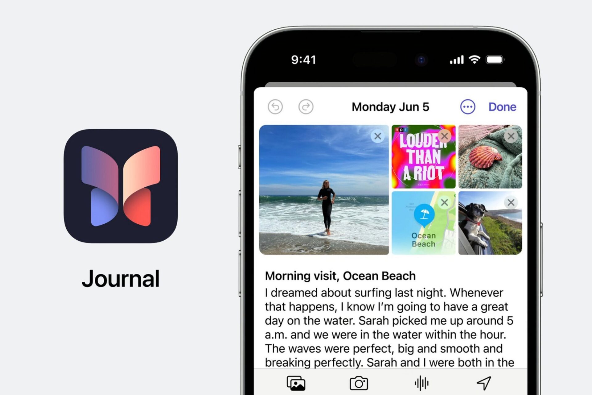 Apple Journal App