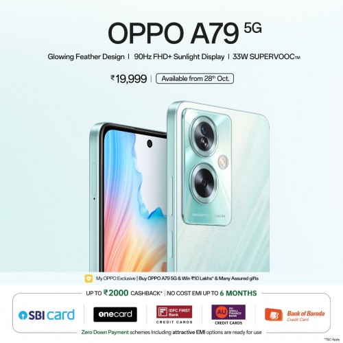 Oppo A79 pricing and availability
