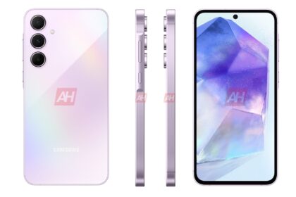 Samsung Galaxy A55 Official Renders Leaked in Three Colors
