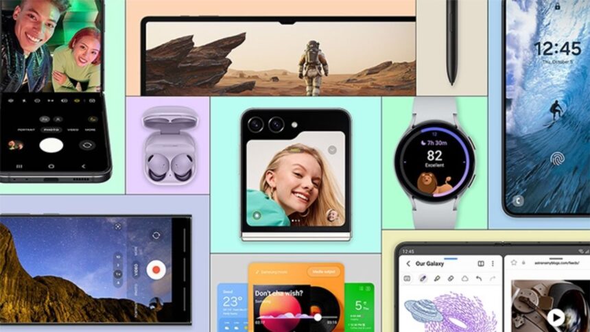 Samsung releases the One UI 6.1 update for the Galaxy S22 and other devices in the US.