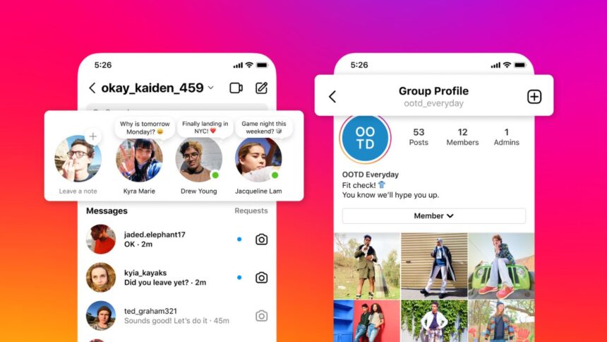 Instagram Notes and Limits Will Get New Updates Soon, Including A New Threaded Web Layout