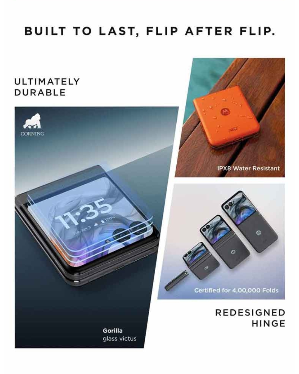 Motorola Razr 50 with India's largest 3.6-inch external display launching on September 9
