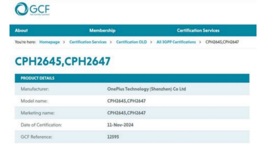 OnePlus 13R certification hints at imminent launch: key specs and details leaked
