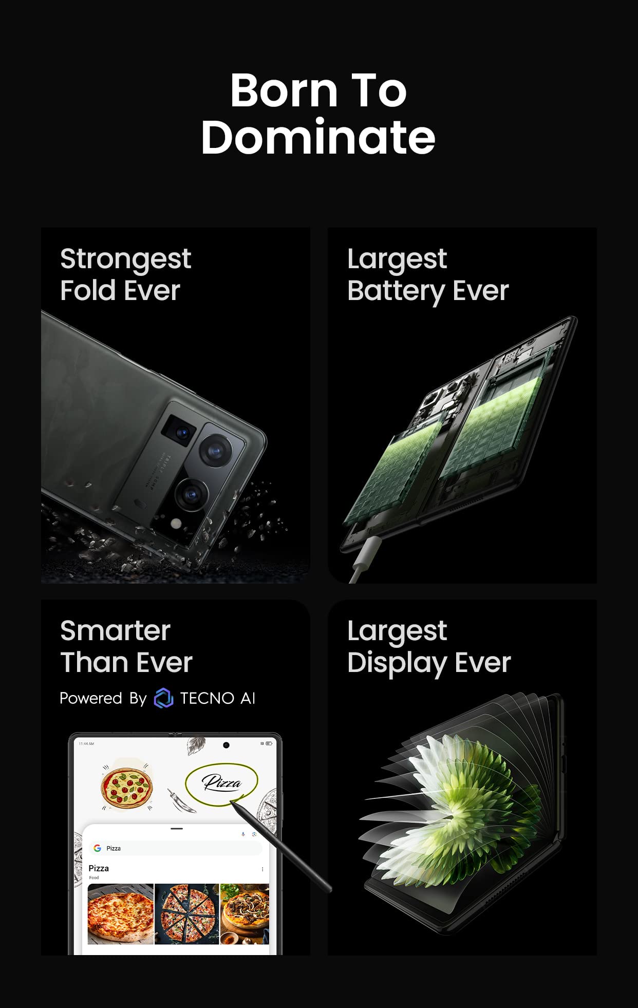 TECNO PHANTOM V Fold2 and V Flip2 confirm to launch in India