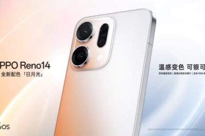 OPPO Reno14 Sun & Moonlight Edition launches in China with innovative color-changing design