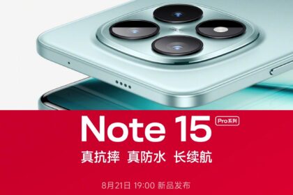 Xiaomi confirms REDMI Note 15 Pro series launch date for August 21