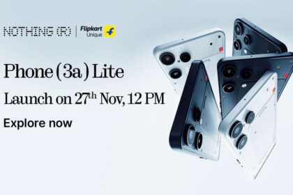 Nothing Phone 3a Lite India launch date confirmed for November 27