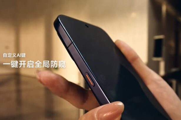 Xiaomi 18 Pro privacy display